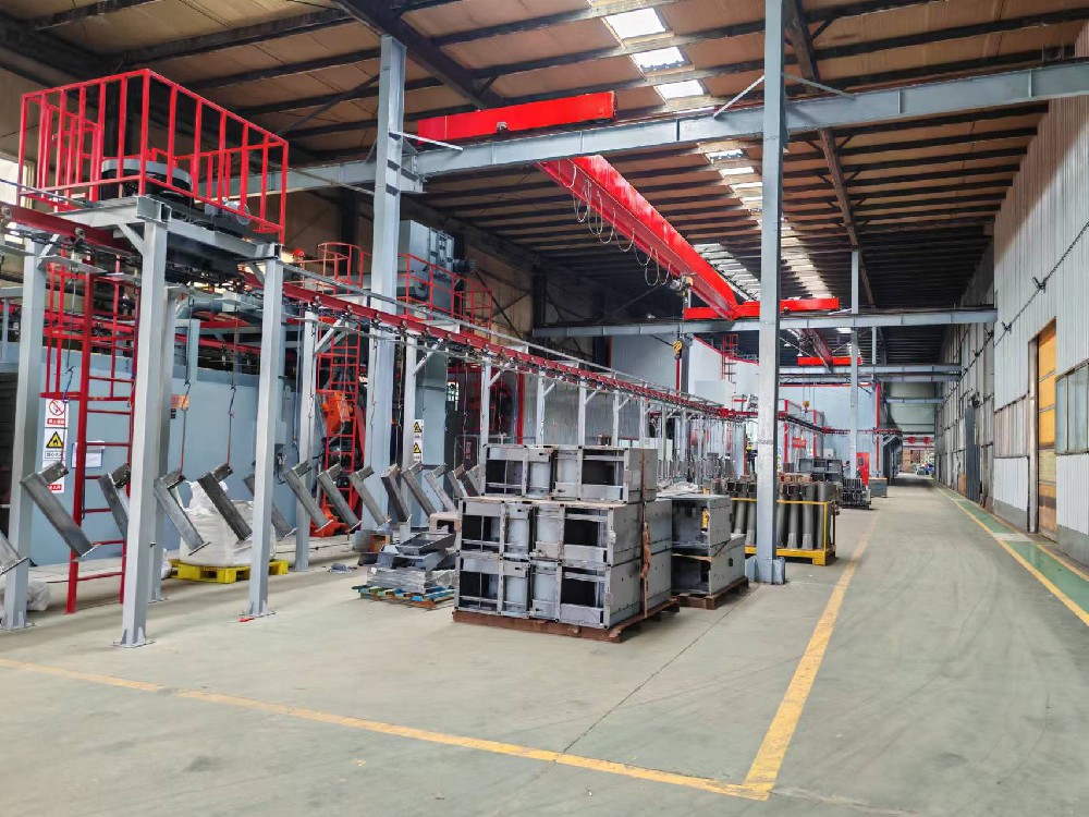 Powder coating line equipment